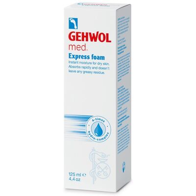 Gehwol Hvitt Te Med Express Skum - Fotpleieskum Gehwol Hvitt Te Med Express Skum - Fotpleieskum