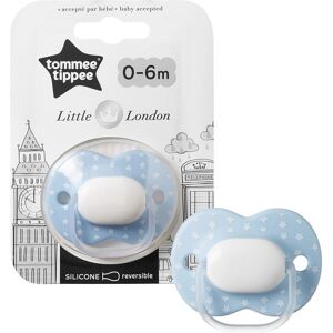 Tommee Tippee Little London Smokk, 0–6 mnd, lyseblå, 1 stk.