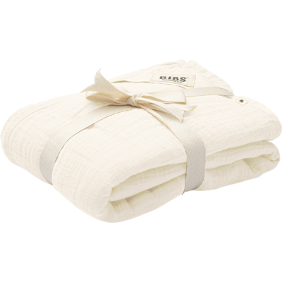 BIBS Musselinteppe, Kremhvit, 1 stk. BIBS Musselinteppe, Kremhvit, 1 stk.