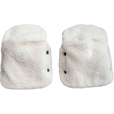 Easygrow Håndmuffer, Teddy Ivory, 1 par Easygrow Håndmuffer, Teddy Ivory, 1 par