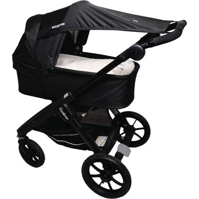 Easygrow Solseil til barnevogn, Svart, 1 stk. Easygrow Solseil til barnevogn, Svart, 1 stk.