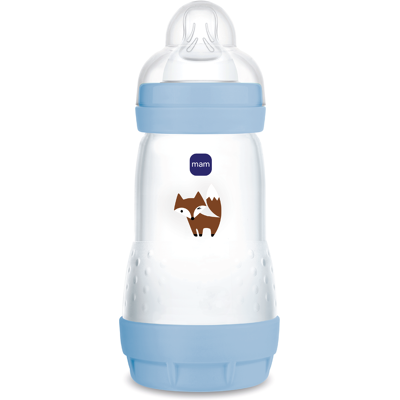Mam Easy Start Anti-Colic Bottle - Baby Bottle, Blå, 260ml Mam Easy Start Anti-Colic Bottle - Baby Bottle, Blå, 260ml