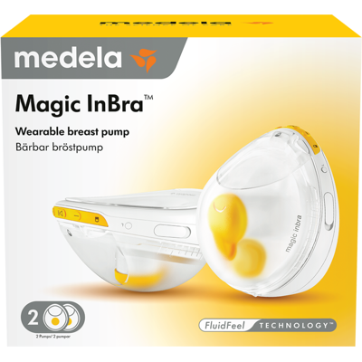 Medela Magic InBra Dobbel Elektrisk Brystpumpe, 1 stk. Medela Magic InBra Dobbel Elektrisk Brystpumpe, 1 stk.