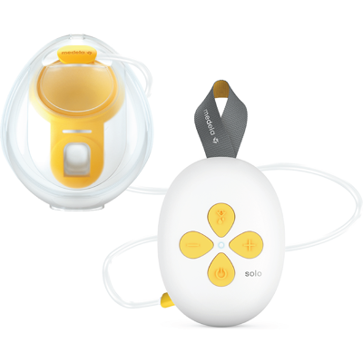 Medela Solo Størrelse - Elektrisk brystpumpe - Håndfri Medela Solo Størrelse - Elektrisk brystpumpe - Håndfri