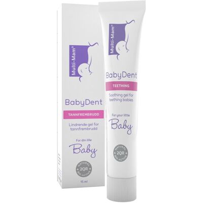 Multi-Mam BabyDent Gel 15, 15 ml Multi-Mam BabyDent Gel 15, 15 ml