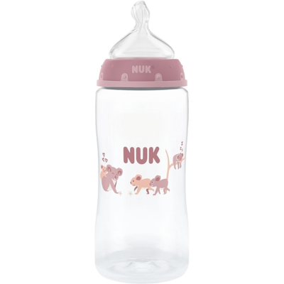 NUK First Choice+ Temperature Control Tåteflaske Koala, 3 mnd+, 300 ml NUK First Choice+ Temperature Control Tåteflaske Koala, 3 mnd+, 300 ml