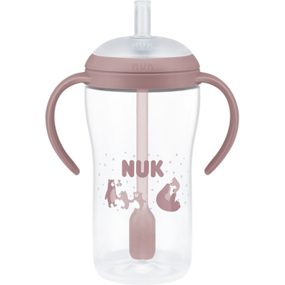 NUK Perfect Match Bear Straw 260ml bottle, 8 mnd+, 260 ml NUK Perfect Match Bear Straw 260ml bottle, 8 mnd+, 260 ml