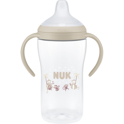 NUK Perfect Match Learner Bottle Monkey, 6 mnd+, 260 ml NUK Perfect Match Learner Bottle Monkey, 6 mnd+, 260 ml