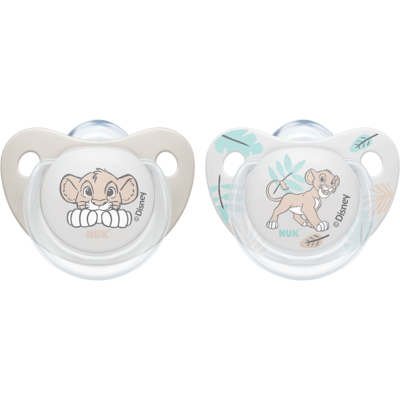 NUK Trendline Silikon Smokk S2 Lion King, 6-18 mnd, 1 stk. NUK Trendline Silikon Smokk S2 Lion King, 6-18 mnd, 1 stk.