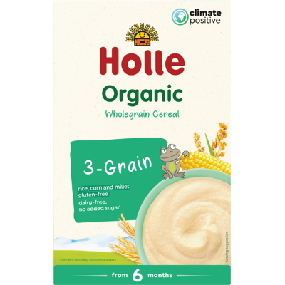 Holle 3-Kornsgrøt, 250 g Holle 3-Kornsgrøt, 250 g