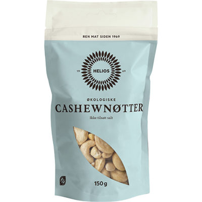 Helios Cashewnøtter, 150 g Helios Cashewnøtter, 150 g