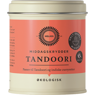 Helios Tandoori Spice Mix Økologisk, 60 g Helios Tandoori Spice Mix Økologisk, 60 g