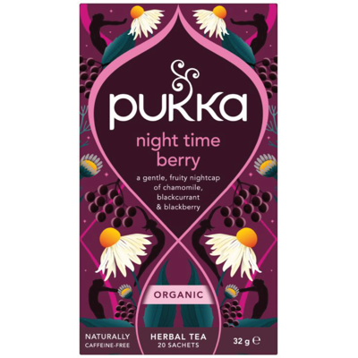 Pukka - Night Time Berry - Økologisk - Koffeinfri - Te Pukka - Night Time Berry - Økologisk - Koffeinfri - Te