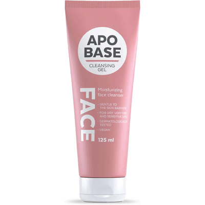 Apobase Rensende Gel - Mild og Fuktighetsgivende for Ansikt Apobase Rensende Gel - Mild og Fuktighetsgivende for Ansikt