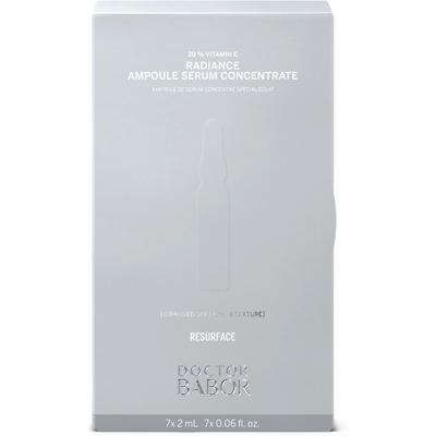 Doctor Babor Resurface Radiance Ampoule Serum Concentrate, 7 x 2 ml Doctor Babor Resurface Radiance Ampoule Serum Concentrate, 7 x 2 ml