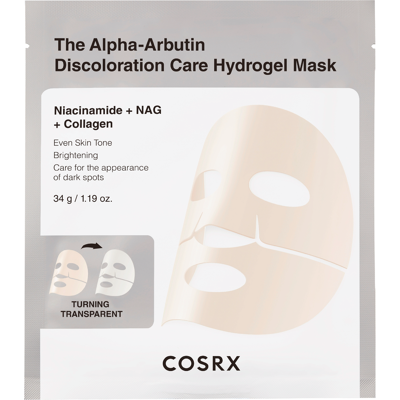 COSRX The Alpha-Arbutin Discoloration Care Hydrogel Mask, 3 stk. COSRX The Alpha-Arbutin Discoloration Care Hydrogel Mask, 3 stk.