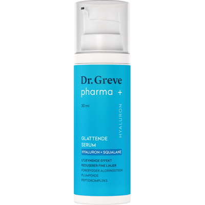 Dr. Greve Pharma Hyaluron + Squalane Glattende Serum, 30 ml Dr. Greve Pharma Hyaluron + Squalane Glattende Serum, 30 ml