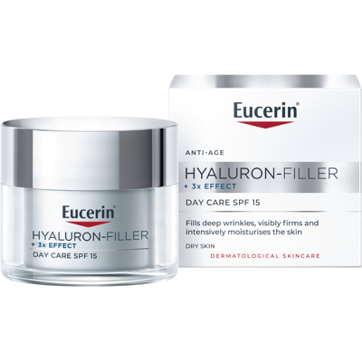 Eucerin Hyaluron-Filler Dagkrem Tørr Hud SPF15 Eucerin Hyaluron-Filler Dagkrem Tørr Hud SPF15
