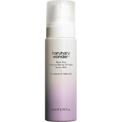 haruharu wonder Black Rice Probiotics Barrier 2% NAD+ Serum Mist, 80 ml haruharu wonder Black Rice Probiotics Barrier 2% NAD+ Serum Mist, 80 ml
