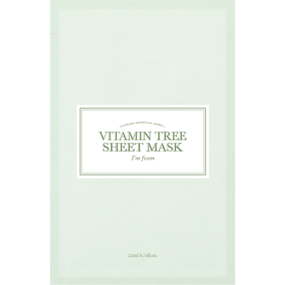 I'm From Vitamin Tree Sheet Mask, 1 stk. I'm From Vitamin Tree Sheet Mask, 1 stk.