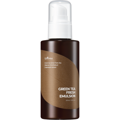 Isntree Grøn Te Frisk Emulsjon - Fuktighetsgivende daglig lotion med grønt te-ekstrakt fra Green Jeju Isntree Grøn Te Frisk Emulsjon - Fuktighetsgivende daglig lotion med grønt te-ekstrakt fra Green Jeju