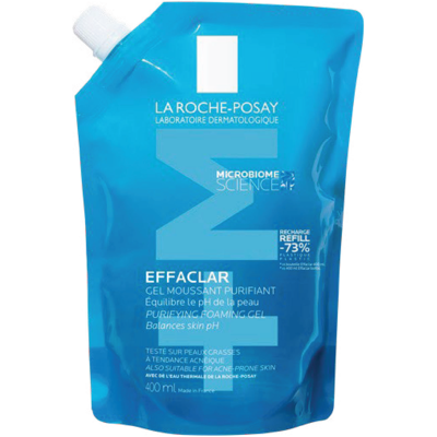 La Roche-Posay Effaclar Cleansing Gel +M Refill, 400 ml La Roche-Posay Effaclar Cleansing Gel +M Refill, 400 ml