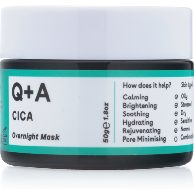 Q+A Cica Nattkrem Maske - Ansiktsmaske Q+A Cica Nattkrem Maske - Ansiktsmaske
