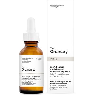The Ordinary 100% Økologisk Kaldpresset Marokkansk Arganolje (30ml) The Ordinary 100% Økologisk Kaldpresset Marokkansk Arganolje (30ml)