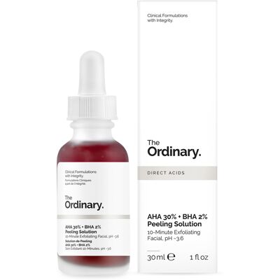 The Ordinary AHA 30% + BHA 2% Peeling-løsning - Oppfriskende The Ordinary AHA 30% + BHA 2% Peeling-løsning - Oppfriskende
