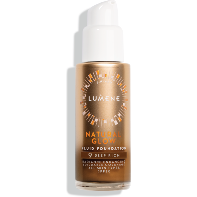Lumene Natural Glow Foundation SPF20 - Deep Rich Lumene Natural Glow Foundation SPF20 - Deep Rich