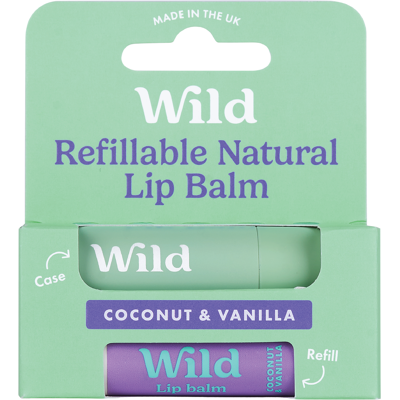 Wild Lip Balm Coconut Vanilla, 4,5 g Wild Lip Balm Coconut Vanilla, 4,5 g