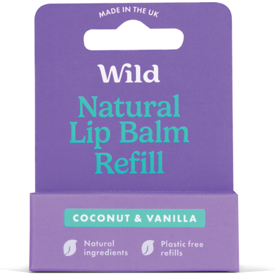 Wild Lip Balm Coconut Vanilla Refill, 4,5 g Wild Lip Balm Coconut Vanilla Refill, 4,5 g