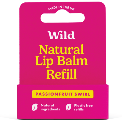 Wild Lip Balm Passionfruit Swirl Refill, 4,5 g Wild Lip Balm Passionfruit Swirl Refill, 4,5 g