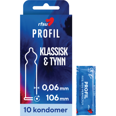 RFSU Profile Kondomer - 10 stk RFSU Profile Kondomer - 10 stk