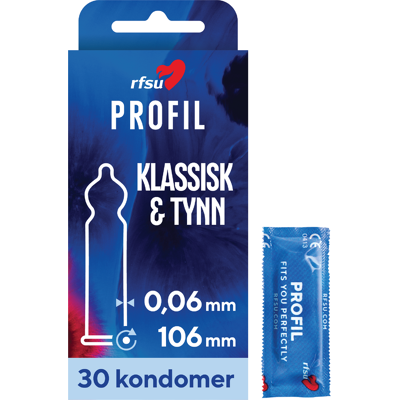 RFSU Merke Profil Lateks Kondomer - 30 Pakker RFSU Merke Profil Lateks Kondomer - 30 Pakker