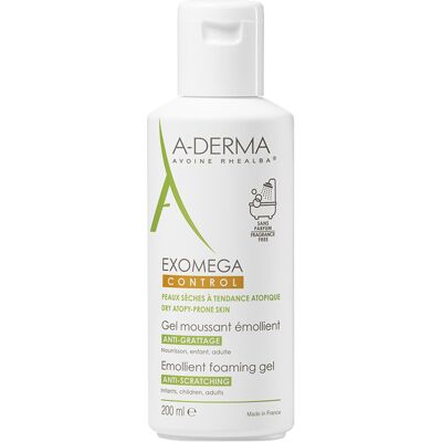 A-Derma Exomega Control Gel - Beroligende Emollient Rens A-Derma Exomega Control Gel - Beroligende Emollient Rens
