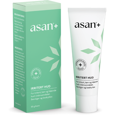 Asan+ Irritert hud Vaginalkrem, 50 g Asan+ Irritert hud Vaginalkrem, 50 g
