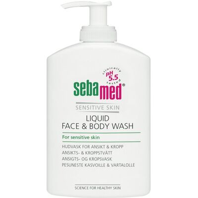 Sebamed Flytende Ansikts- og Kroppsvask - Følsom hud - 300ml Sebamed Flytende Ansikts- og Kroppsvask - Følsom hud - 300ml