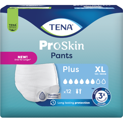 Tena Pants Plus Classic, X-Large, 12 stk. Tena Pants Plus Classic, X-Large, 12 stk.
