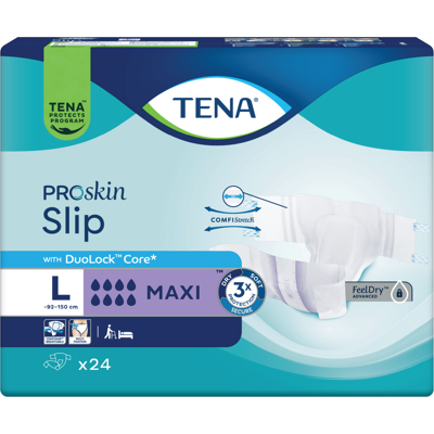 Tena Slip Maxi, Large, 24 stk. Tena Slip Maxi, Large, 24 stk.