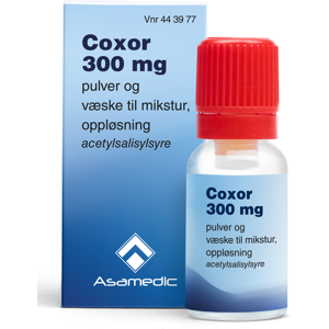 Coxor 300 Mg Pulver Og Væske Til Mikstur Coxor 300 Mg Pulver Og Væske Til Mikstur