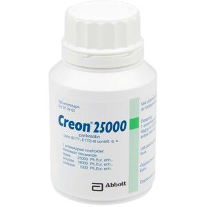 Creon 25000 Enterokapsler, 100 stk. Creon 25000 Enterokapsler, 100 stk.