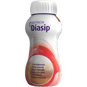Diasip Fullverdig næringsdrikk med lav glykemisk indeks (GI), Sjokolade, 4x200 ml Diasip Fullverdig næringsdrikk med lav glykemisk indeks (GI), Sjokolade, 4x200 ml