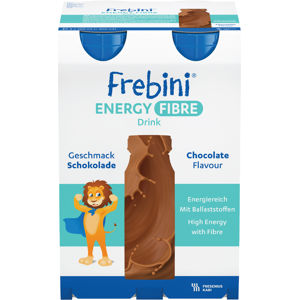 Frebini Energy Fibre Drink Næringsdrikk, Sjokolade, 4x200 ml Frebini Energy Fibre Drink Næringsdrikk, Sjokolade, 4x200 ml