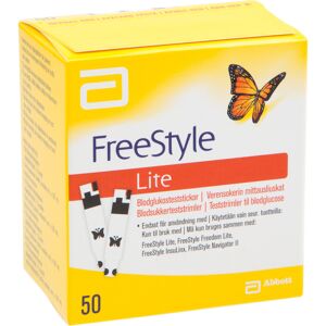 Freestyle Lite teststrimmel, 50 stk. Freestyle Lite teststrimmel, 50 stk.