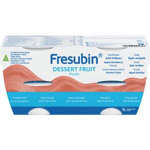 Fresubin dessert fruit, Epler og jordbær, 4x125 ml Fresubin dessert fruit, Epler og jordbær, 4x125 ml