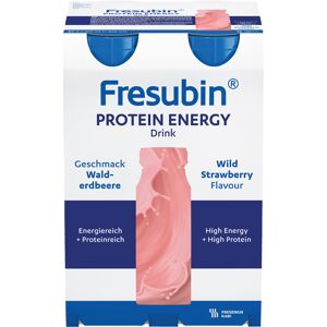 Fresubin Protein Energy Drink Næringsdrikk, Markjordbær, 4x200 ml Fresubin Protein Energy Drink Næringsdrikk, Markjordbær, 4x200 ml