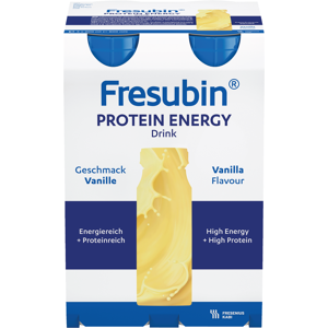 Fresubin Protein Energy Drink Næringsdrikk, Vanilje, 4x200 ml Fresubin Protein Energy Drink Næringsdrikk, Vanilje, 4x200 ml