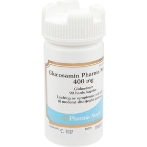 Pharma Nord 400 mg glucosamin kapsler, 90 stk. Pharma Nord 400 mg glucosamin kapsler, 90 stk.