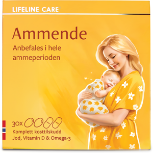 Lifeline Care Kosttilskudd Ammende, 30 dagsdoser Lifeline Care Kosttilskudd Ammende, 30 dagsdoser